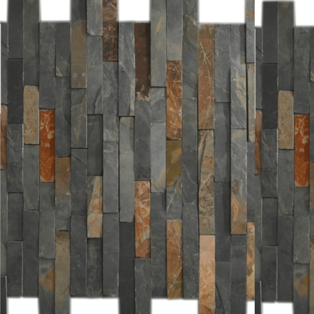 Stone tiles at My Home Studio, Bengaluru